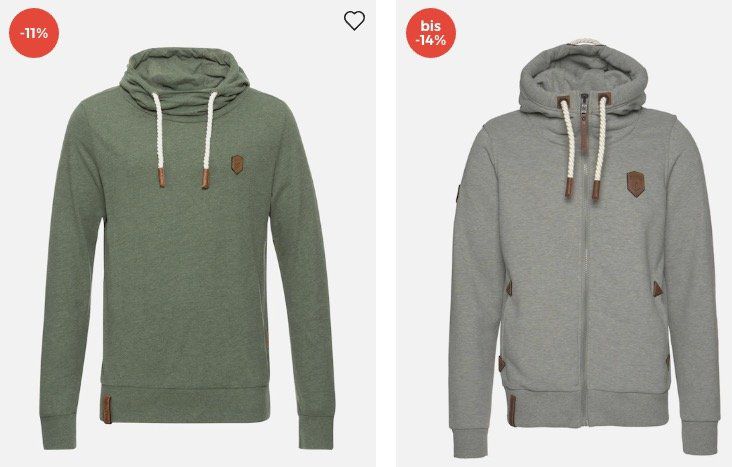 🔥 Naketano Sale bei About You mit bis 70% + 25% Extra Rabatt (MBW 75€)   z.B. Hoodie Mack für 20,17€(statt 54€)