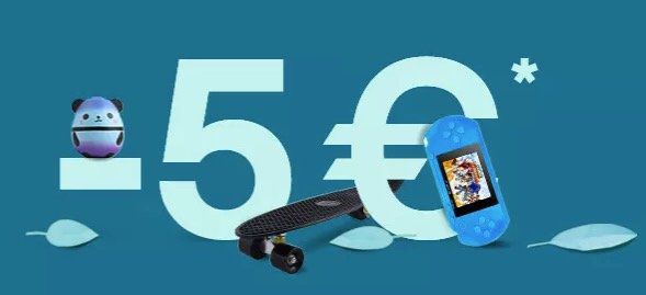 Hammer! 🔥 5€ eBay Gutschein ohne MBW   Freebies (Gratisartikel) möglich z.B. kostenloses Bluetooth Headset für iPhone