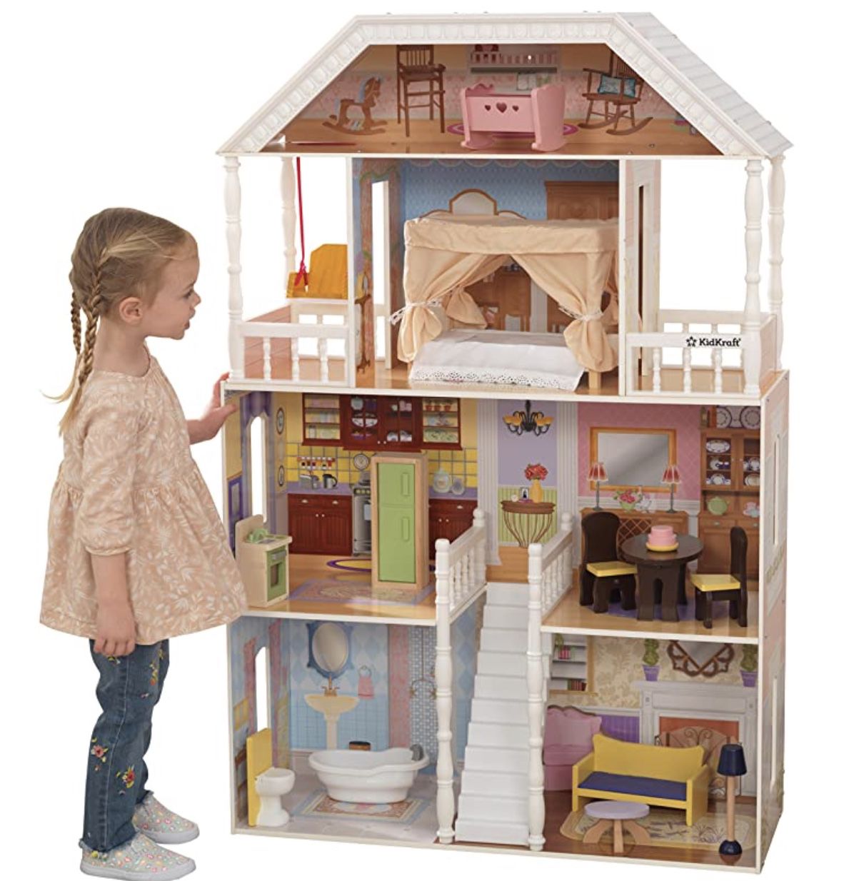 KidKraft Puppenhaus Savannah (5475327) für 133,99€ (statt 167€)