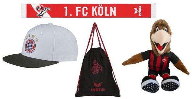 Fußball   Fanartikel als Restposten ab 10€