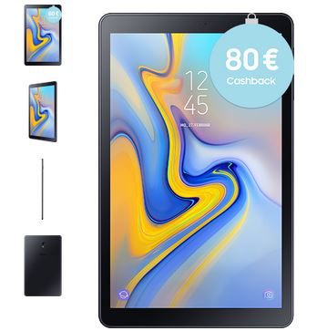 Samsung Galaxy Tab A 10.5 LTE 32GB für 39,99€ (statt 318€) + 1 GB LTE O2 Datenflat eff. 12,32€ dank 80€ Cashback