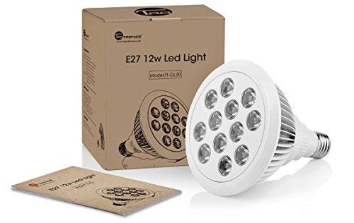 TaoTronics TT GL20   LED Pflanzenlampe mit 12 Watt für 19,99€ (statt 27€)