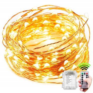 KEFU 10m wasserdichte Lichterkette mit 100 LEDS und 8 Modi für 8,99€ (statt 12€)