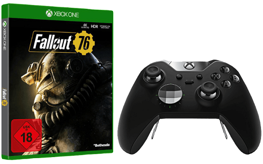 MICROSOFT Xbox One Elite Wireless für 99,99€ oder mit Fallout 76 für 119€ (statt 158€)