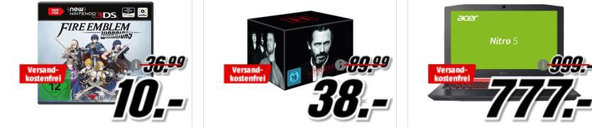 Dr. House   Staffel 1   8 [DVD] statt für 38 (statt 58€) uvm. im Media Markt Dienstag Sale