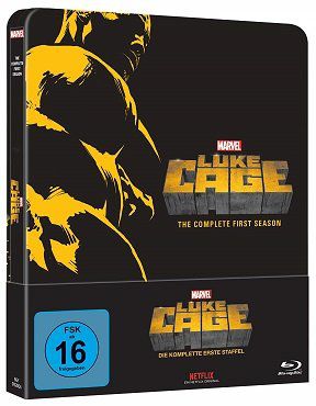 Marvels Luke Cage   Staffel 1 als Blu ray Steelbook für 29€ (statt 33€)