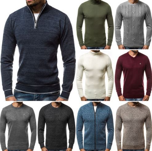 OZONEE 7963   Herren Pullover und Cardigan für je 15,95€