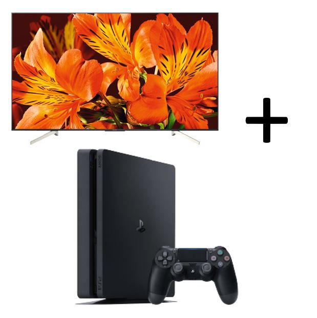 SONY KD 55XF8505   55 UHD Fernseher mit 800Hz + PS 4  500GB Black für 897€ (statt 1.110€)