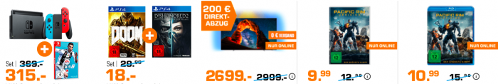 Saturn ♥ Single Day Angebote vom Sonntag: z.B. 2 x SAMSUNG 23.5 Zoll Full HD Monitor ab 200€ (statt 264€)