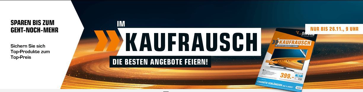 Saturn Kaufrausch Aktion mit vielen coolen Angeboten