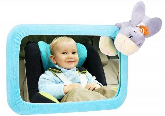 VicTsing Baby Rückspiegel mit niedlichen Esel Cover für 8,49€ (statt 15€)