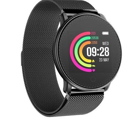 UMIDIGI Uwatch Smartwatch mit schwarzem Stahlband für 22,52€ (statt 40€)