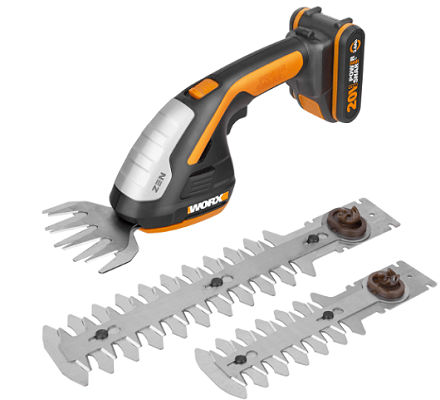 WORX WG801E Akku Gartenscherenset für 65€ (statt 99€)