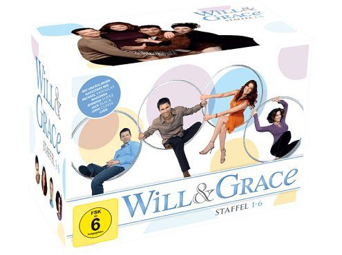 Will & Grace Staffel 1 6 BOX SET im DVD Sammelschuber für 33€ (statt 51€)