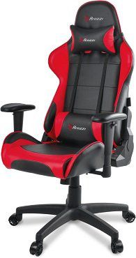 AROZZI Verona V2 Gamingstuhl in Schwarz/Rot für 179€ (statt 217€)