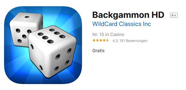 iOS: Backgammon HD gratis (statt 4,49€)