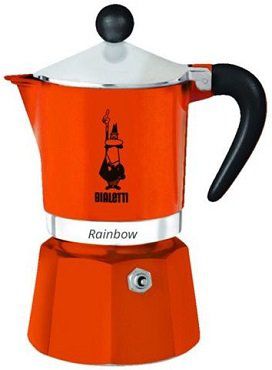 BIALETTI Rainbow Espressokocher für 1 oder 3 Tassen ab 16€ (statt 27€)