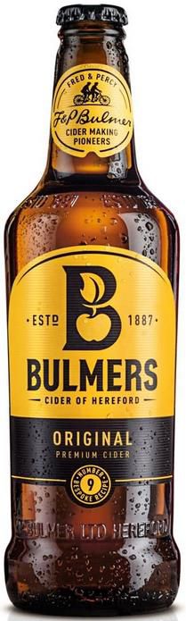 Bulmers Original Cider (12 x 0.5 l) für 16,99€ (statt 29€)   Prime Sparabo