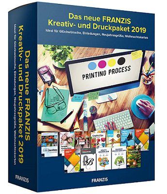 Das neue Grafik  und Druckpaket von Franzis gratis
