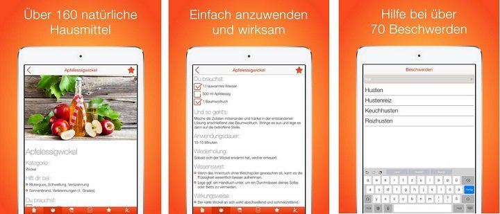 Android/iOS: Hausmittel PRO gratis (statt für 2,99€)