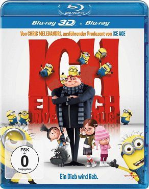 ICH – Einfach unverbesserlich (3D Blu ray + 2D Blu ray) für 9,99€ (statt 17€)