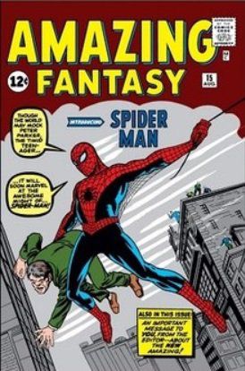 Kostenlos: Onlineausgabe Amazing Fantasy von 1962