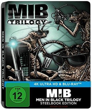 Men in Black 1 3 4K Ultra HD Blu ray (Limited Steelbook Edition) für 38,99€ (statt 73€)