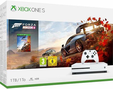 Xbox One S 1TB + Forza Horizon 4 für 149,40€
