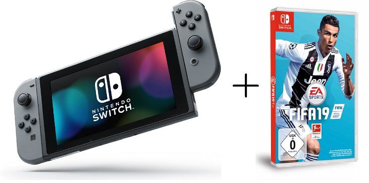 Nintendo Switch +  FIFA 19 für 319€ (statt 335€)