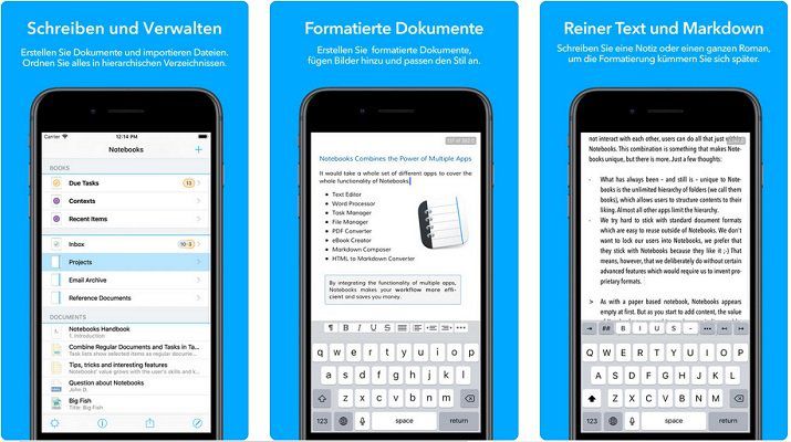 iOS: Notebooks for iPhone kostenlos (statt 4,49€)