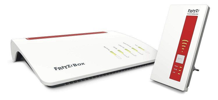 AVM FRITZ!Box 7590 + Repeater 1750E ab 229€ (statt 241€) + WD Elements 1TB gratis (Wert 51€)