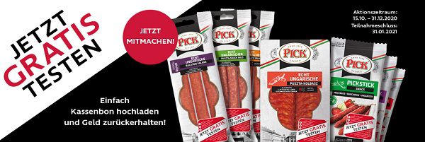 Pick Salami kostenlos ausprobieren