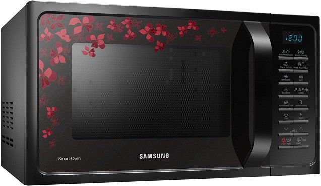 SAMSUNG MC28H5015CB/EG Mikrowelle mit 900W und Blumen Muster für 149€ (statt 179€)