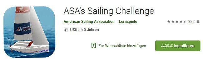 ASAs Sailing Challenge gratis für Android