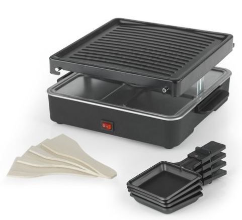 GOURMETmaxx Raclette Grill für 4 Personen 600W ab 11,99€ (statt 20€)