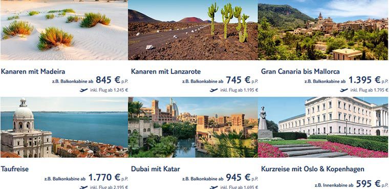 TUI Mein Schiff Black Freitag Angebote   4 Tage Kurzreise nach Oslo & Kopenhagen inkl. Flug & Premium All In ab 595€