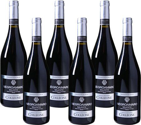 6er Paket Antica Masseria Colleone – Negroamaro – Salento IGT für 25,93€