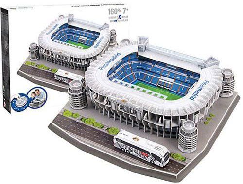 Real Madrid Santiago Bernabéu Stadium 3D Puzzle (160 teilig) für 11,67€