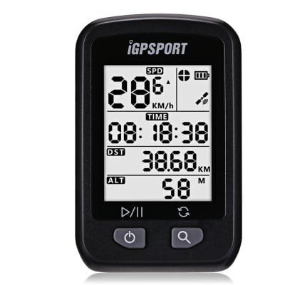 iGPSPORT iGS20E   Fahrradcomputer mit GPS, LED Display & Datenanalyse für 23,88€