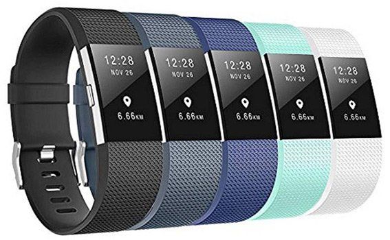 5er Pack Armbänder für das Fitbit Charge 2 für 6,49€   Prime