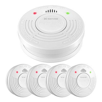 5er Set X Sense SD10A – 10 Jahres Rauchmelder (nach DIN EN 14604) für 39,99€ (statt 60€)