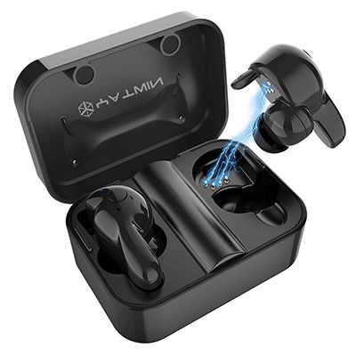 YATWIN Bluetooth 5.0 Kopfhörer mit Schnelladung, Noise Cancelling & mehr für 28,53€ (statt 44€)