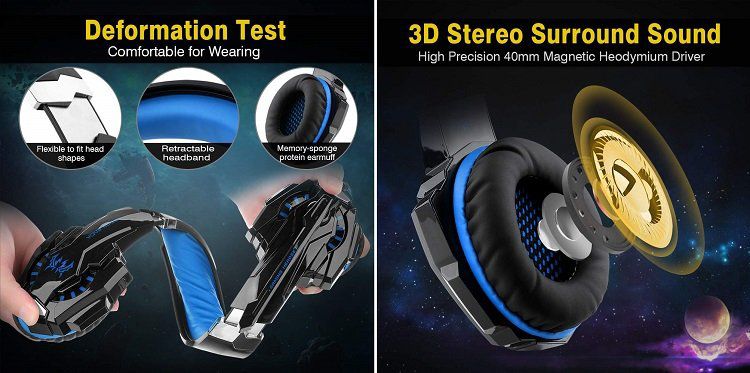 Willnorn Gaming Headset für 18,89€ (statt 27€)