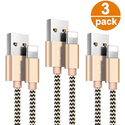 3er Pack: 1,5m Becaso Lightning Kabel für 7,99€