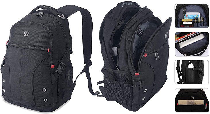 XY Life Rucksack in Schwarz für 14,99€ (statt 30€)