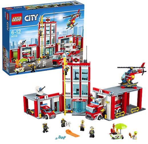 Lego City 60110 Große Feuerwehrstation für 57€ (statt 77€)