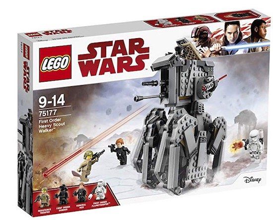 Lego Star Wars   First Order Heavy Scout Walker (75177) für 31,48€ (statt 39€)