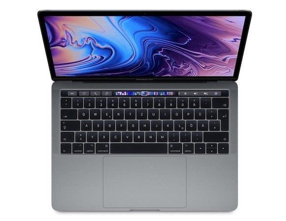 Apple MacBook Pro 13″ (Modell 2018 MR9R2D/A) mit 512GB für 1.855€ (statt 1.900€)