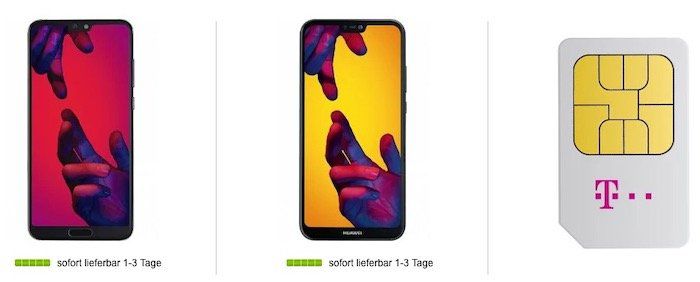 Knaller! Huawei P20 Pro + P20 lite für 4,99€ inkl. Telekom Magenta Mobil M mit 10GB LTE (Young 16GB LTE) für 45€ mtl. (Young 40€ mtl.)   nur für Telekom DSL Kunden