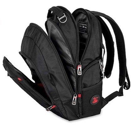 Swisswin Notebook Rucksack mit ordentlich Stauraum für 18,98€ (statt 25€)   Prime